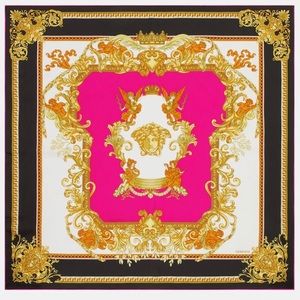 Versace Medusa Renaissance Silk Scarf